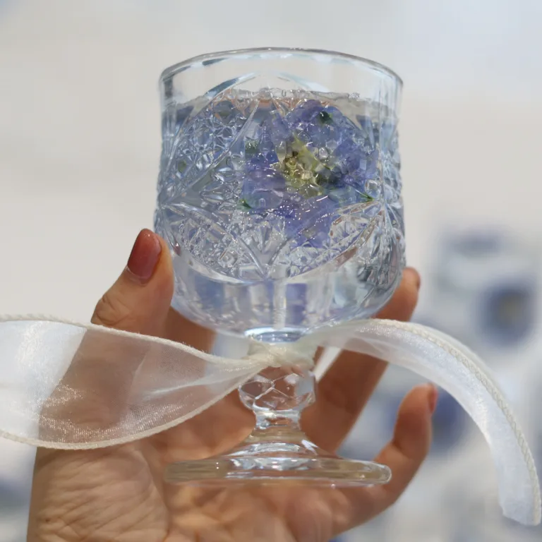 Flower Embedded Gel Candles5