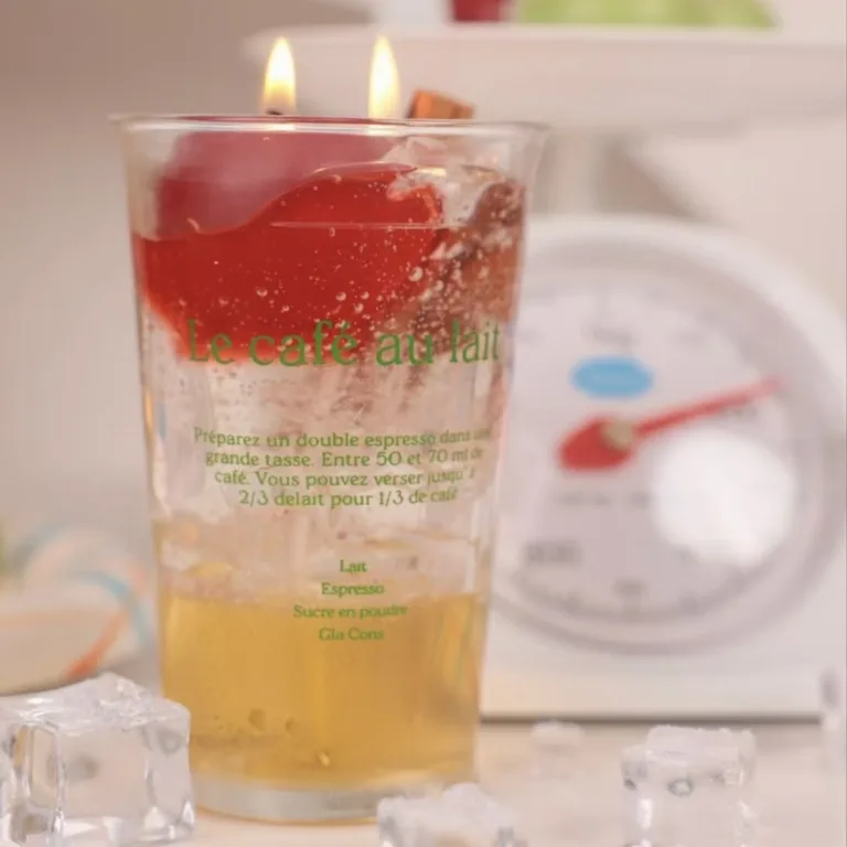 Layered Gel Candles with Fruit Decoration6