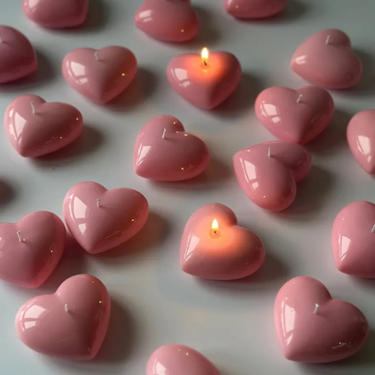Romantic Heart Floating Candles6