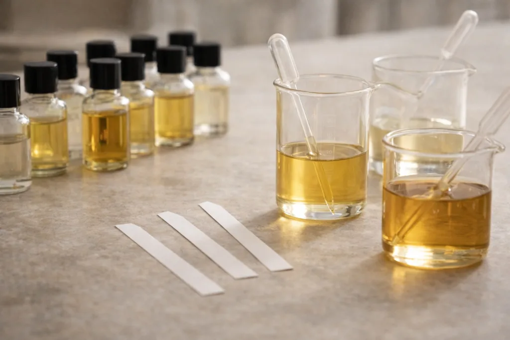 What Are Bespoke Scented Candles? A Practical Guide for US Brands 5 Finished bespoke scented candles for US brands, featuring premium packaging, custom vessels, and refined brand presentation