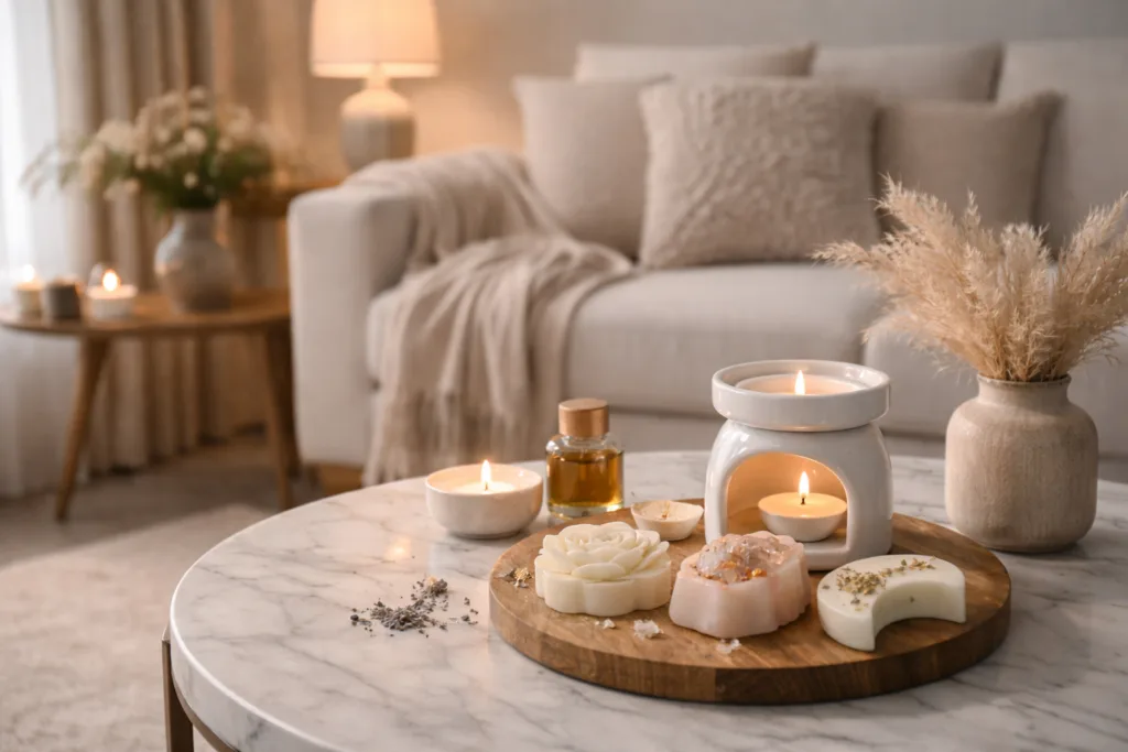 Custom vs Bespoke Wax Melts: 17 Powerful Insights Premium Buyers Must Know 5 Luxury wax melts used in high-end homes, boutique hotels, and premium gift settings