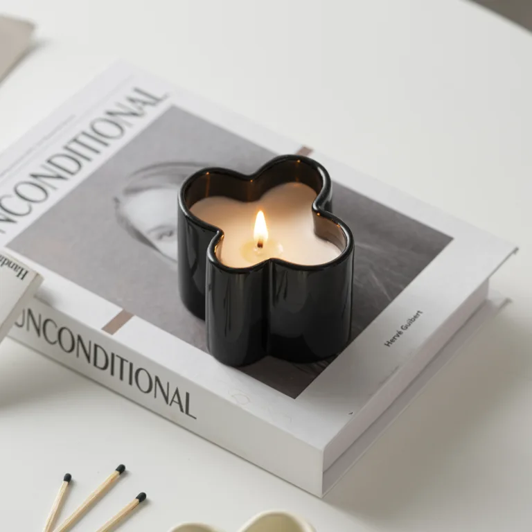 Ceramic Cloud Candle