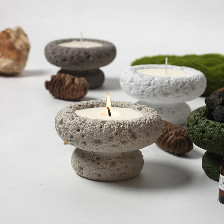 Concrete Bowl Candle3