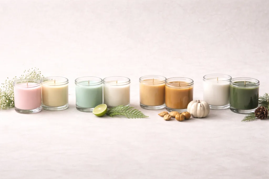 Seasonal Candle Strategy: Turning Holiday Demand Into Scalable Sales 5 Seasonal candle collections planned across four seasons using a consistent production system