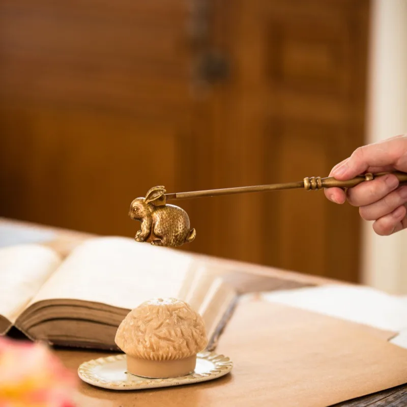 Wholesale Candle Snuffers: A Small Accessory That Adds Value to Candle Gift Sets 4 Golden Hare Acorn Candle Snuffer1